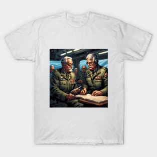 Pensioners as commercial aircrew T-Shirt